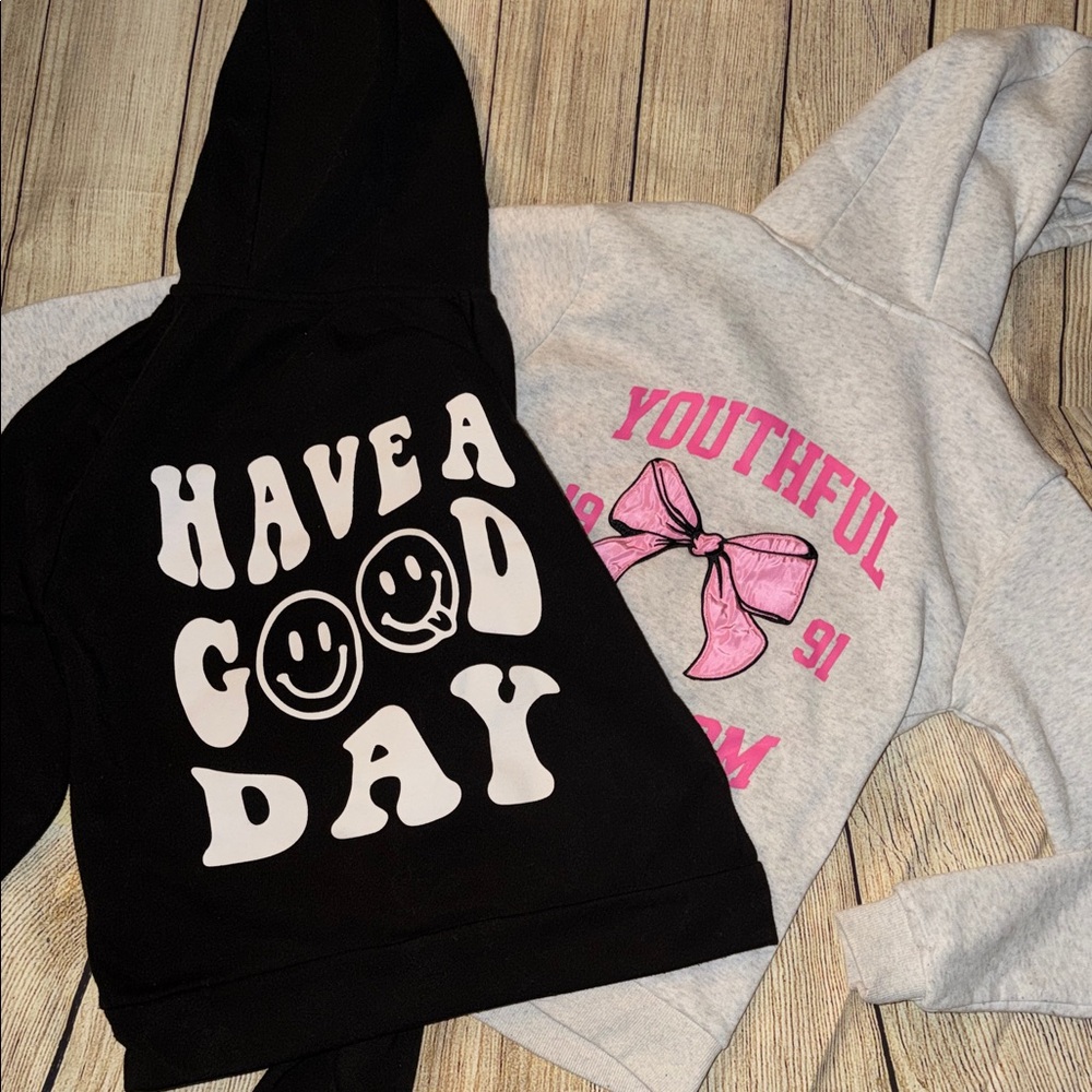 Juniors Zip Up Hoodie (Jacket) by Angel Cult